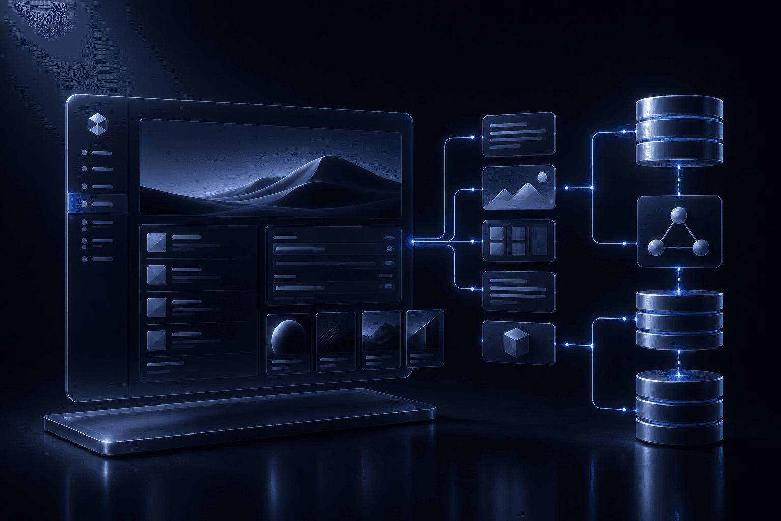 Imagen editorial para Payload CMS con PostgreSQL: cuando el contenido necesita estructura real