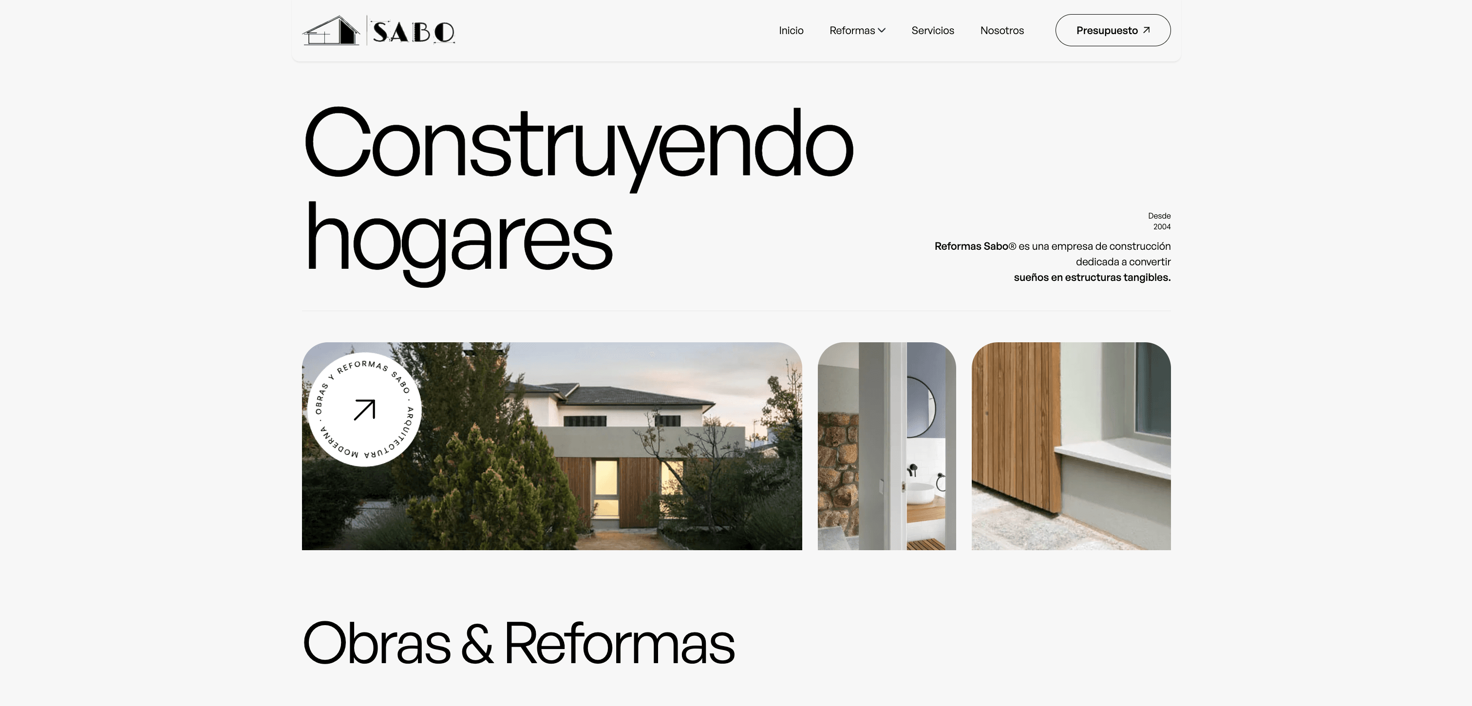 Imagen visual oscura y verde usada para representar una web profesional de servicios.